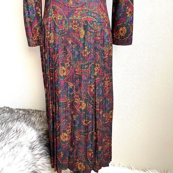 VTG 80s K.C.Spencer by Chelsea Rousso Dress - Picture 9 of 11
